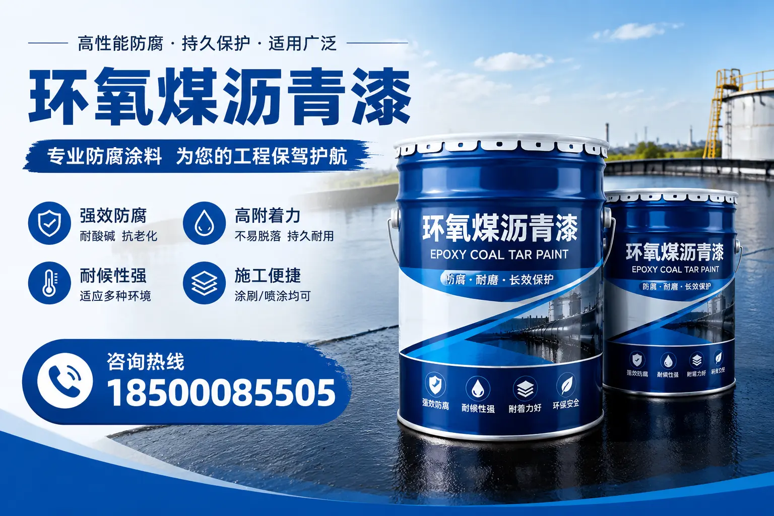 环氧煤沥青漆与其他漆类的比较，湖州用户的选择依据
